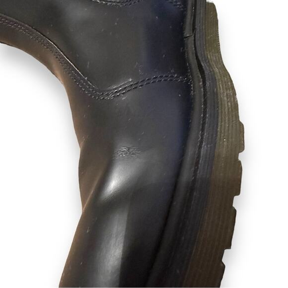 Doc Martens 2976 Black Smooth Leather Chelsea Boots Size 7 Men's - Picture 10 of 12